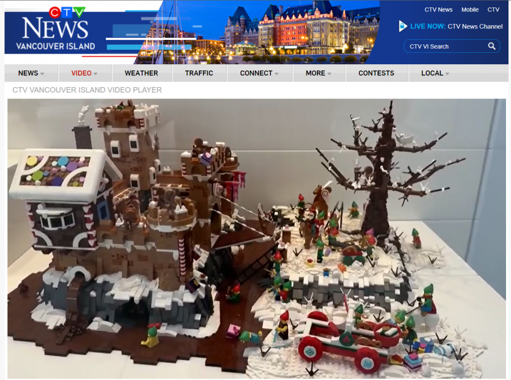 Winnipeg family showcases Lego winter wonderland to mark Lego Build Day